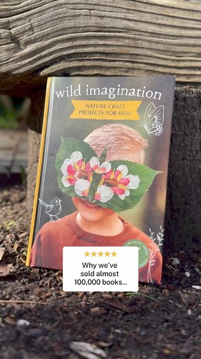 Looking for ways to get off screens and spend more quality family time together? 🤩 🌿 Craft with what you can find at home and in nature 💸 No expensive supplies needed ❌ Crafts don't end up in landfill (they're mostly compostable or recyclable) 💚 Easy to follow step-by-step instructions Get the whole set and never be short of a craft idea again 🌻 | Your Wild Books