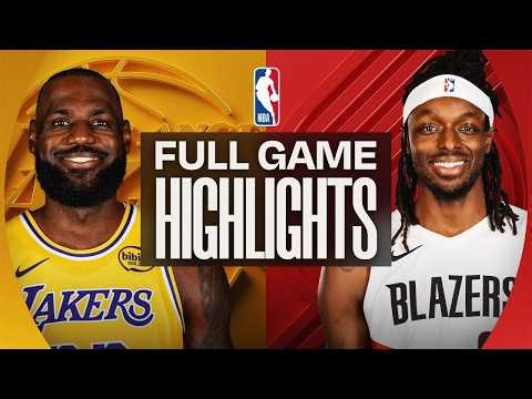 Los Angeles Lakers vs Portland Trail Blazers Full Game Highlights - April 13 ,2026 | NBA