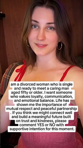 am a single women divorced and meet a loyal man in here