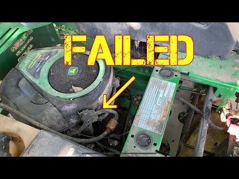 John Deere Z225 Fuel Pump Replacement