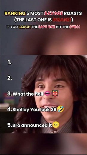 Ranking 5 Most Savage Roasts (The Last One Is Insane!) #shorts #roast #ranking #usa