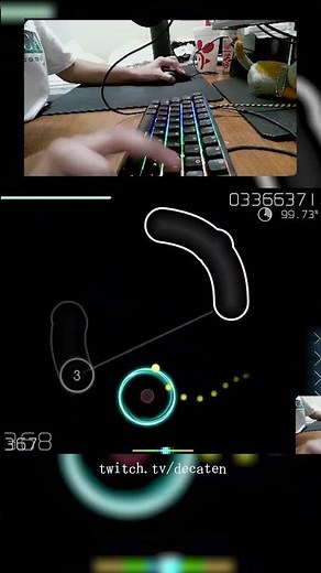 😏The Best Mouse Player??? #osu #osugame #rhythmgame #decaten