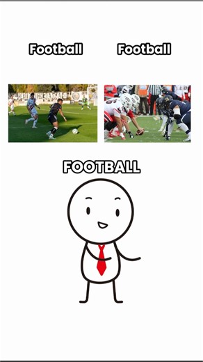 Easy Way To Tell Them Apart: Football vs Football, Baseball vs Softball, Kayaking vs Canoeing