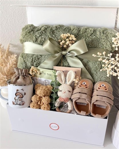 New Mom & Baby Gift Box for Women After Birth Baby Gift Basket, Postpartum Care Package, Push Present, Newborn Boys, Girls, Unisex - Etsy