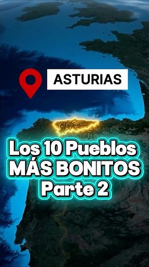 ✅ASTURIAS👌 Los 10 pueblos más bonitos (Parte 2) #shortvideo #shorts #short #asturias #turismo