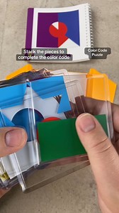 130K views · 103 reactions | Stack the pieces to complete the Color Code. #puzzle #puzzles #puzzlemaster #puzzlesolving | Puzzle Master Inc. | Facebook