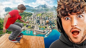Jumping The ENTIRE MAP In Skate.. | Caylus