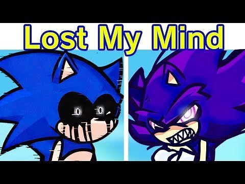 Friday Night Funkin' Lost my Mind - Sonic Vs. Xain FULL WEEK (FNF Mod/Hard) (Sonic.EXE/Fleetway)