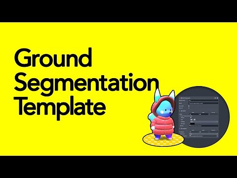 How to Use Ground Segmentation Template in Lens Studio