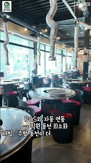 이지포스대구 상록회관 고성점 나이스플러스오더 22대 설치현장