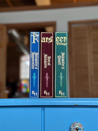 Handmade Farseer Trilogy Rebind |special Edition, Robin Hobb Series Rebind - Etsy Canada