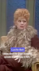 53K views · 1.6K reactions | Only Lucille Ball could make almost drowning in grapes look this funny!  Did you know this scene wasn't entirely scripted? #fypシ゚ #lucy #ilovelucy #lucilleball #lucyball #DickCavett | Lucille Ball Comedy | Facebook
