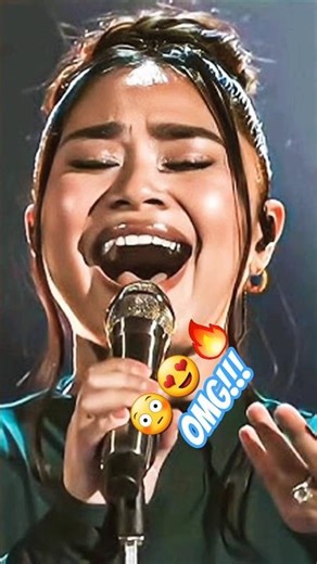 INCREDIBLE Jessica Sanchez is amazing singing "Golden Hour" by JVKE #shorts #singer #AGT