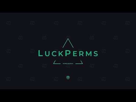 Настройка плагина LuckPerms | Настройка прав и создание новых групп для донатеров