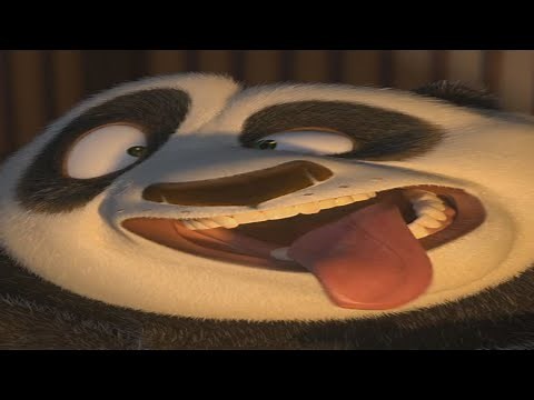 Kung Fu Panda but it's just Po noises