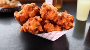 The history and golden fried deliciousness of the clam cake. | Phantom Gourmet