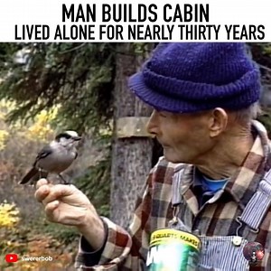 1.2M views · 21K reactions | Man builds Cabin in the Alaskan Wilderness & lived alone for nearly thirty years in the mountains of Alaska in a log cabin that he constructed by hand near the shore of Twin Lakes. Proenneke hunted, fished, raised and gathered his own food, and also had supplies flown in occasionally. | Beautiful Woodworking | Facebook