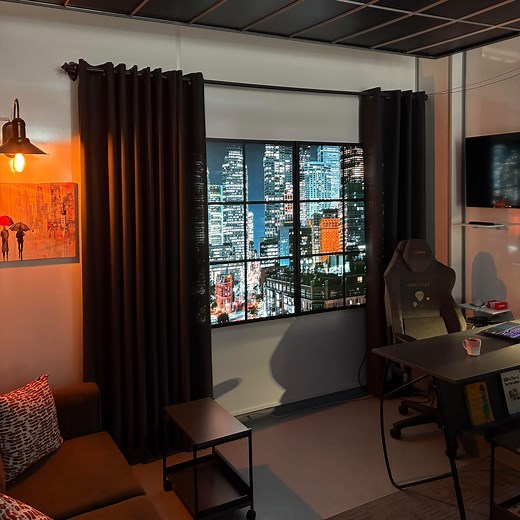 Fake window: Artificial window for windowless rooms - Prosky Panels®