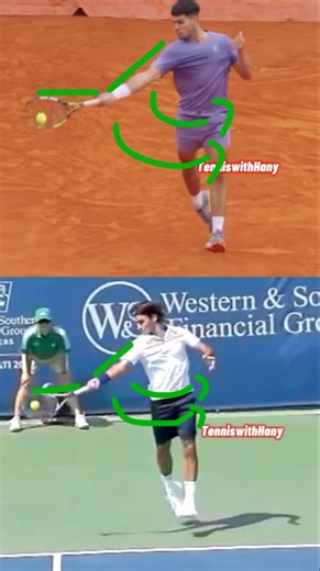 Hany Saad | CHICAGO TENNIS COACH🎾 on Instagram: "Fedelaraz forehand! That’s Alcaraz + Federer! 🔥😉 Do you think Alcaraz gonna win 20+ grand slams? 👇 Comment “ stroke “ if you want to get your strokes analyzed by me! 😎 SAVE for later, SHARE it with a friend AND FOLLOW for more! @tenniswithhany Credit: @rolandgarros Want to improve your tennis game?! 🔥🎾 Click the link in Bio NOW!! 🎾🔥 #tennis #tennislife #tennislove #tennisplayer #tenniscourt #tenis #tennistips #tennisdrills #tenniscoach #t