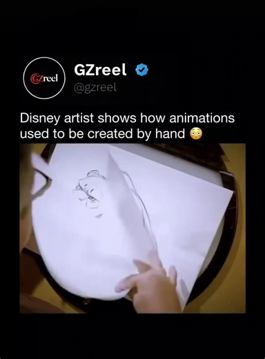 Before computers transformed animation, Disney films were created entirely by hand. Animators would draw every single frame on paper, carefully adjusting tiny movements between each drawing to create the illusion of motion. Because film runs at about 24 frames per second, that means just one second of animation could require 24 separate drawings. For a full-feature film, artists often produced hundreds of thousands of drawings, each one inked and painted onto transparent cels before being photog