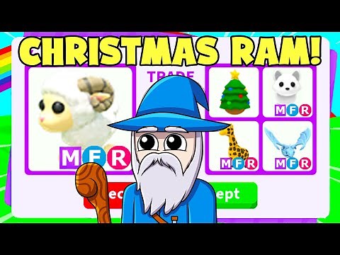 Trading WORLDS FIRST MEGA CHRISTMAS RAM (Adopt me)