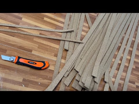 Thai Portable Layout Cutting Cork - model Railroad Adventures with Bill EP314