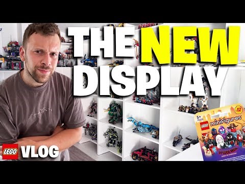 Rebuilding My ENTIRE LEGO Display! | Ultimate Vlog Transformation 🔥🧱