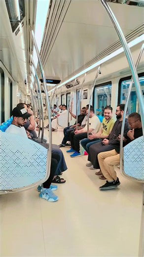 Ride At Riyadh Metro Train KSA The Longest Driverless Metro Train In The world #riyadh#metrotrain