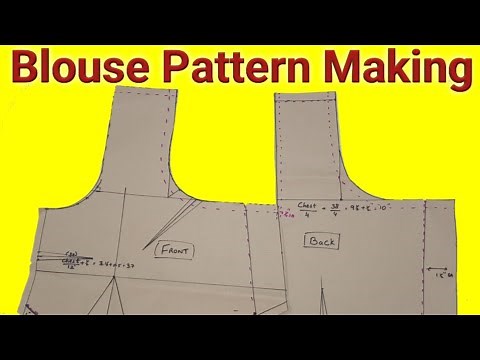Blouse pattern cutting | Tailoring Classes for beginners in tamil | paper cutting | Tharani sewing