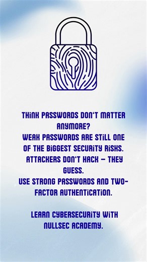Strong Passwords Still Matter in 2026 🔐 #cybersecurity #infosec #shortvideo