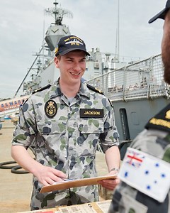 2.8K views · 35 reactions | Sam gets to travel in his role as a Maritime Logistics Officer, providing logistical support to his Navy shipmates. #WhatWillYouBring https://goo.gl/B9gpgj | ADF Careers | Facebook