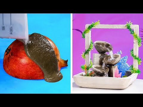 CREATE Your Own Stunning DIY Cement Fountain!