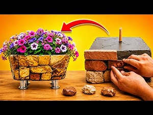 How to Make a Luxury Stone Planter on a Budget | Step-by-Step DIY