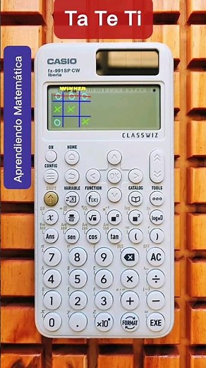 Cómo JUGAR al TA TE TI en tu CALCULADORA