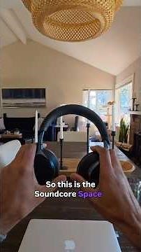 Soundcore Space One Headphones Review 🎧 #nowthatisdope #amazonfinds #techreview #gadgetreviews