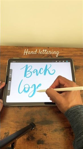 Hand lettering #procreateart #satisfyingart #handlettering #digitalart