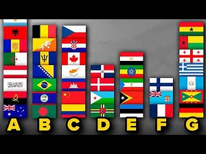 All Flags by Alphabet (A-Z)
