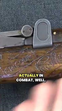 Reunited after decades: veteran proves the engraved rifle is his