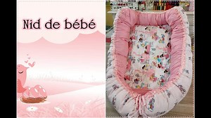 Baby Nest avec matelas amovible - tutoriel et patron gratuits - VideoTutoriels