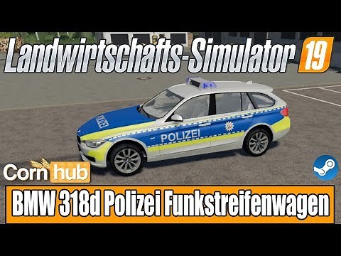 LS19 Modvorstellung - BMW 318d -Polizei Funkstreifenwagen - LS19 Mods