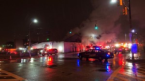 Fire reported at SE Baltimore townhomes