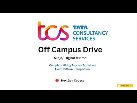 TCS Exam Pattern 2025–26 Explained | Ninja, Digital & Prime Criteria + Interview Round