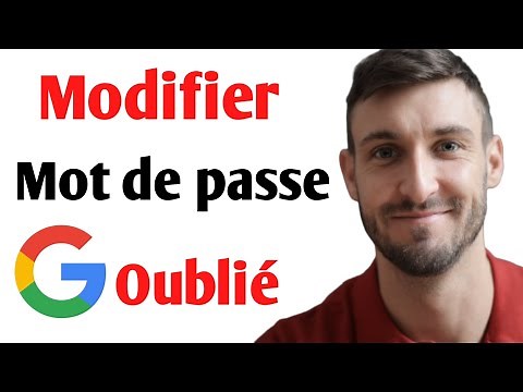 Comment Modifier le Mot de passe d'un compte Gmail (Google) Oublié ?