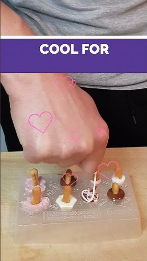 【Japanese DIY Snack】Chocolate Mushrooms