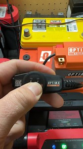 The POWERLINK cable on ORANGETOP #OPTIMAbatteries for powersports makes winter storage a snap! (But the chargers work great too) https://www.optimabatteries.com/products/chargers | OPTIMA Batteries
