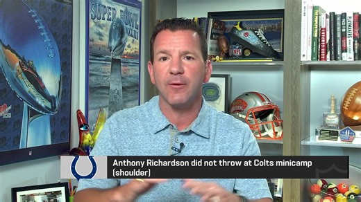 31K views · 232 reactions | From The Insiders on @NFLNetwork: #Colts QB Anthony Richardson's shoulder soreness today was minor, but taking on all the reps in practice is a real part of being a full-time starter. | Ian Rapoport | Facebook