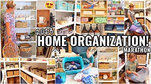That's how I ORGANIZE my home! 🏠 - You want an organized and easy to maintain place? I have a few ideas that work for me that might help you. These tips have helped me stay efficient in my day to day life because everyone in the family can actually find things easily and it makes life so much easier! | Hannah's Happy Home