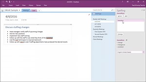 Check Spelling in OneNote - Instructions - TeachUcomp, Inc.