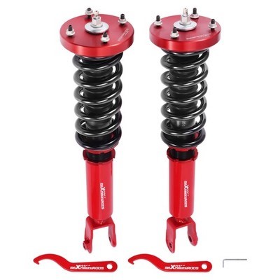 2pcs Front Air Spring to Coil Spring Conversion Kit For Jaguar XJ8 Series 03-09 | eBay
