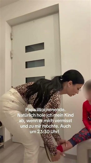 Und nein das bedeutet nicht, dass sein Papa etwas falsch gemacht hat Das passiert bei uns nicht